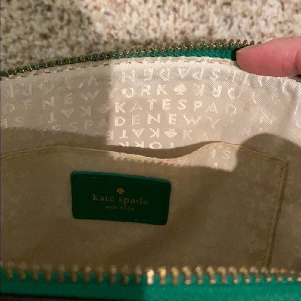 KATE SPADE green floral crossbody bag - Picture 6 of 6